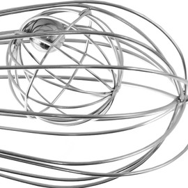 Whisk Hand Whisk Kitchen Whisk Stainless Steel with Swing Ball 28 cm