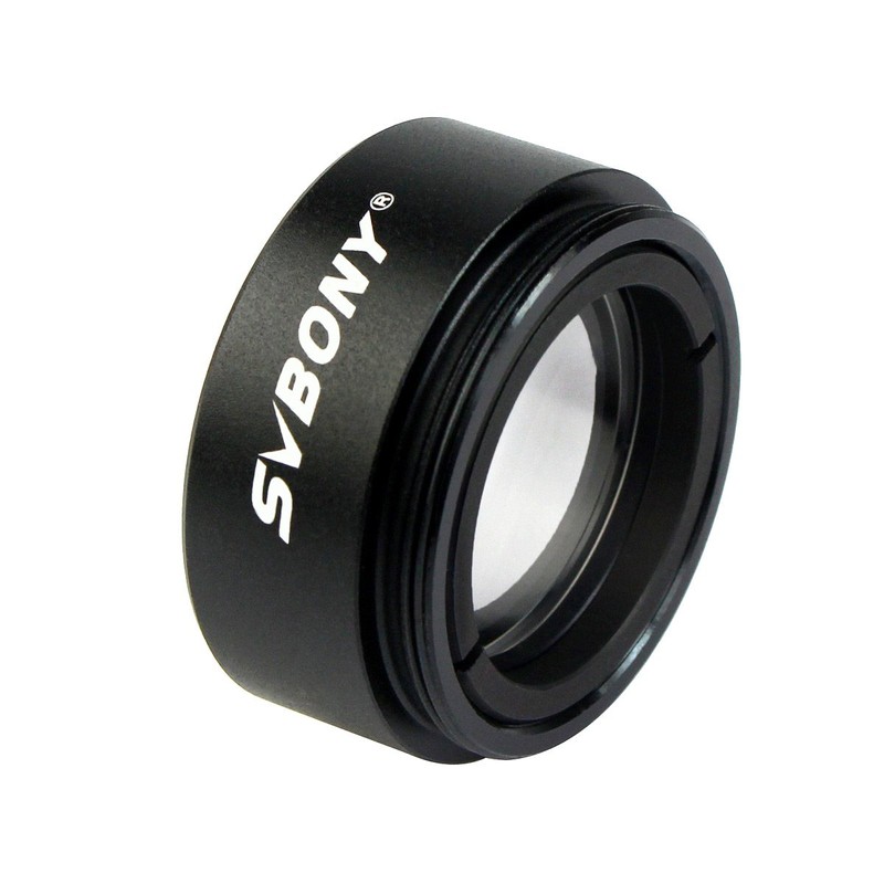 SVBONY Telescope Focal Reducer 0.5X Correction Lens M28X0.25mm 31.7MM Short