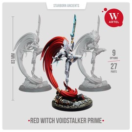 Artel W Miniatures Red Witch Voidstalker Prime Artel Aeldari Howling Banshees Jain Zar Phoenix Lord