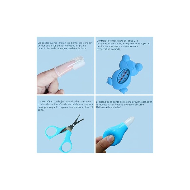 Set de cuidado para bebé de 20 piezas, set para
