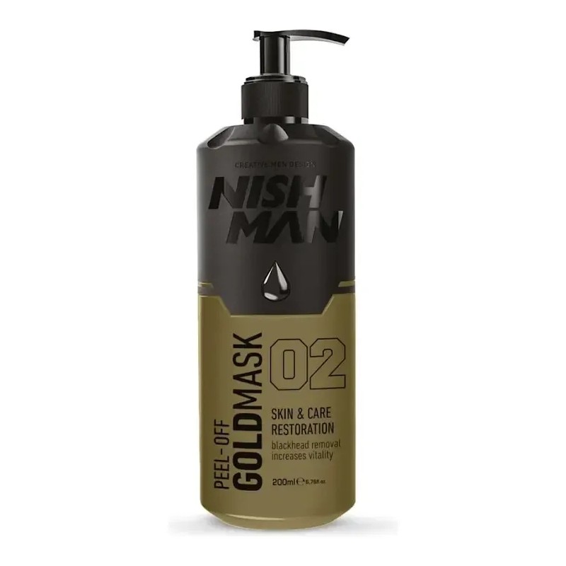 Mascarilla Gold Nishman Peel - Off Anti Acné Puntos Negros