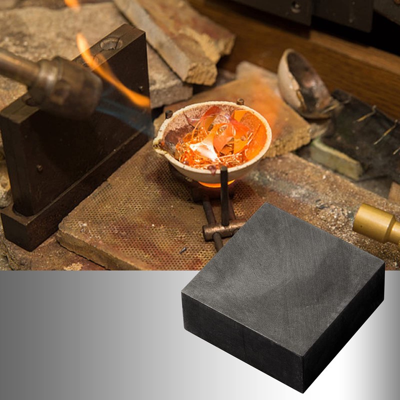 2 Packs Graphite Ingot Block 99.9% High Purity EDM Graphite