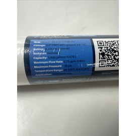 Spiropure SP-IS105 10”x2” 1/4” FNPT 25 Micron Sediment Ice Maker Inline Filter