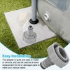 P6H1419 Pool Drain Valve for Pool Hose Adapter Replacement Part