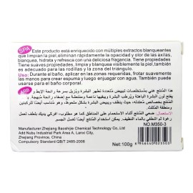 MISTLETOE WHITENING Jabón Aclarante De Zonas Íntimas, Axilas,etc Elimina Olores