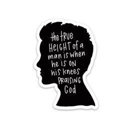 Christian sticker for him by swaygirls | Religious quotes | Bible verse decals | Faith stickers