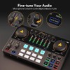 MAONO MAONO Audio Interface, MaonoCaster 10-Channel Podcast mixer with Pro-preamp,