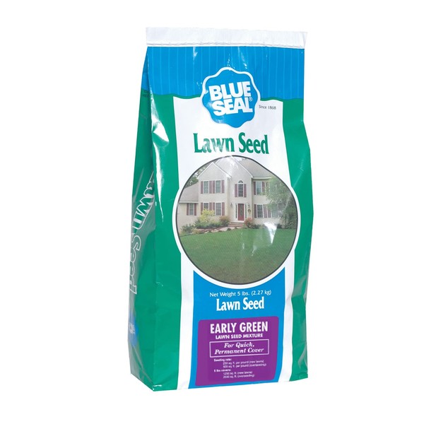 Blue Seal Early Green Lawn Mix Grass Seed - Fine-Textured