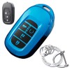 LETINGFAR Key Case, For Honda, Smart Key Case, Key Cover,