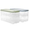FUNSUEI Pack of 2 Egg Box, 20 Eggs, 2 Layers