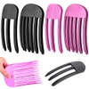 TRKETK 4 Pcs Wind Shaping Styling Combs, Fluffy Bangs Hair