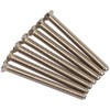 Taskar 40mm Chrome Flat Head Screws for Flat Plate Electrical