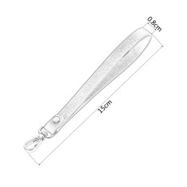 Clutch Bag, Handle, Strap, Wallet, Hand Strap, Replacement Handle, Wrist Strap, Pouch for Smartphone, Drop Prevention, Tan, 5.9 inches (15 cm)