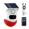 Yasorn Smart Motion Sensor Alarm, Motion Sensor with Remote Control,
