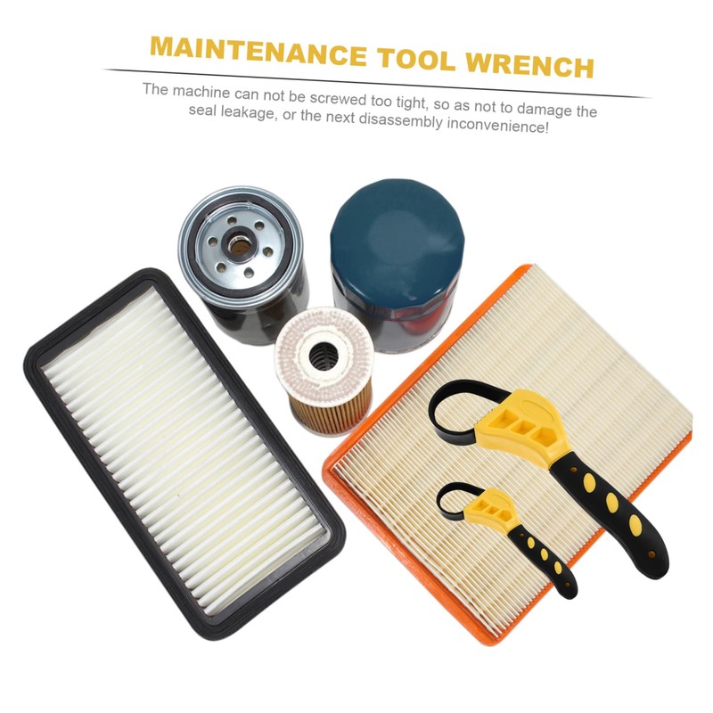 Operitacx 2Pcs Repair Rubber Strap Wrenches Multi Function Wrench Durable