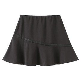 GRANDWISH - Falda deportiva para niñas, para golf, tenis, correr, 4T-10, Negro -, Medium