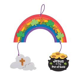 Jesus is My Pot of Gold Mobile Craft Kit - Crafts for Kids and Fun Home Activities
