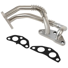 ECCPP 625-022 Engine Oil Cooler Line Hose Lower Pipe Assembly w/Gaskets Fit for Lexus RX350 RX450h 2007-2016 for Toyota For HIGHLANDER For SIENNA Venza 04004-29131 1576731010