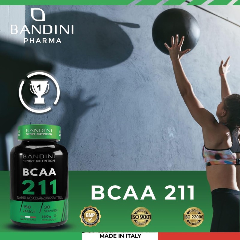 BANDINI® BCAA 211 150 Tablets, BCAA 2.1.1 Branched Chain Amino