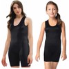 4 Time All American Women’s & Girls’ Black Wrestling Singlet–Comfort,