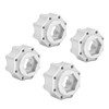 4pcs 17mm Hex Adapter Professional Aluminum Alloy Fine Machined 3.8