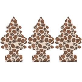 Little Trees Air Freshener Tree LTZ089 Cafe Fragrance For Car Home Boat Caravan - Triple Pack