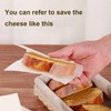 Cheese Slicer Cutter Board,Stainless Steel Cutter with Accurate Size Scale
