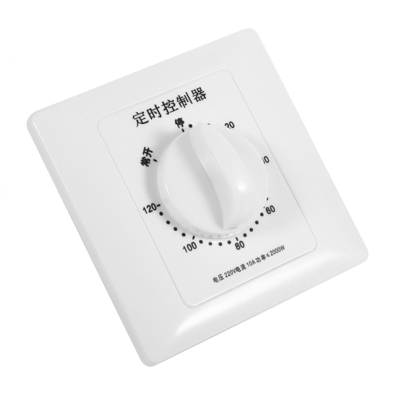 Countdown Timer Switch 30/60/120 Min High Power Pump Timer Mechanical