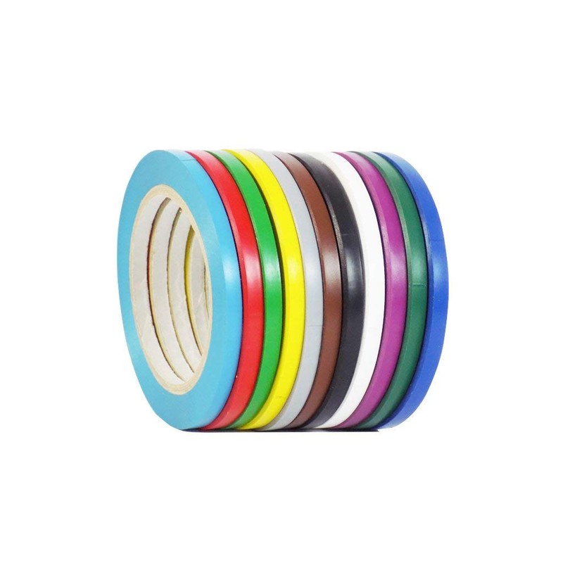 WOD VTC365 Red Vinyl Pinstriping Tape, 1/4 inch x 36