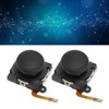 2PCS Hall Sensor Joystick Module Replacement for Switch, Metal ABS