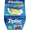 Asahi Kasei Home Products Ziploc Container, Storage Container, Rectangular, 10.1