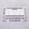 Homimor 300 Tuercas De Remache, Juego De Acero Al Carbono
