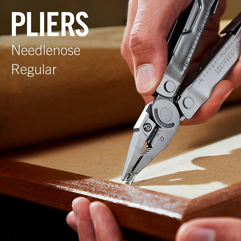 LEATHERMAN, Rebar Multitool with Premium Replaceable Wire Cutters and Saw,