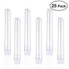 Nuolux Plastic Test Tubes 5ml with Caps Pack of 25