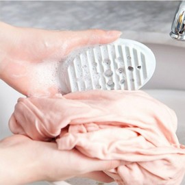 2p holder soap dish hand washing soap box holder Fading blue 2p