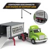 Driven Micro Truck 19 cm with Removable Container, Lights and
