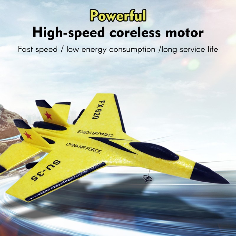 RC Airplane 2.4GHz RC Plane Gliding SU-35 Aircraft Model EPP