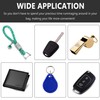 4UNeed Bling Car Keychain with Crystal Key Ring + Mesh