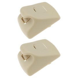 LT Easiyl 2Pcs Car Front Sun Visor Clip 1343869 Retainer Holder Clip Compatible with Ford Transit MK8 2014-on, Beige
