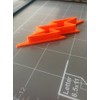 Lighting Bolt Cookie Cutter, Plastic, Mixed, 3"