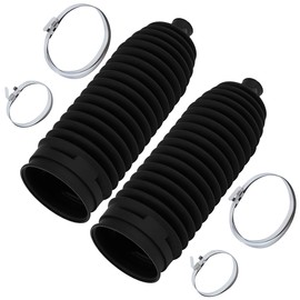 QUALINSIST 2PC Chassis Products fit For Acura For Honda For Hyundai For Kia For Lexus For Nissan For Suzuki For Toyota - Steering Rack Boot