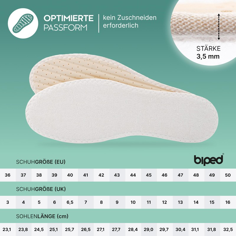 biped 3 Pairs of Barefoot Soles - Soft and Anti-Bacterial
