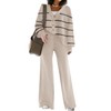 2 Piece Sweater Sets for Women Oversized Knit Cardigan Matching