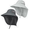 2 Pack Kids Sun Hat UPF50+ Summer Beach Play Sun