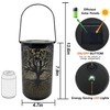 OMRAYTU Hanging Solar Lights Outdoor - Solar Table Lanterns Outdoor