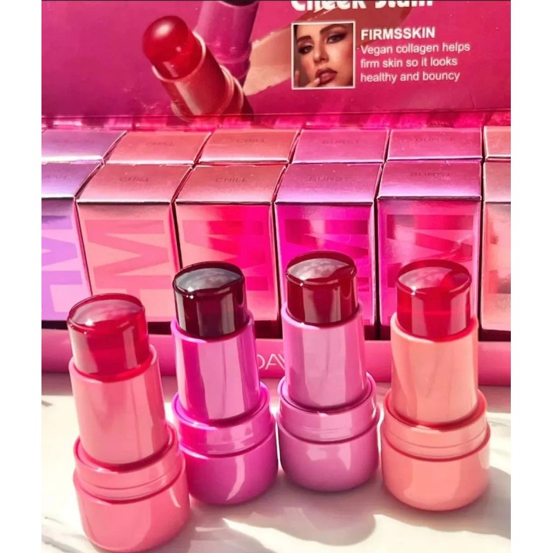 Rubor Labial Textura Gelatina Frutal-tonos