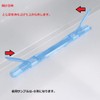 Lihit Lab F3018-5P-8 Plastic File A4 2 Hole Blue