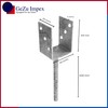 GeZu Impex® U-Post Support 101 mm U-Shape with Stone Pin