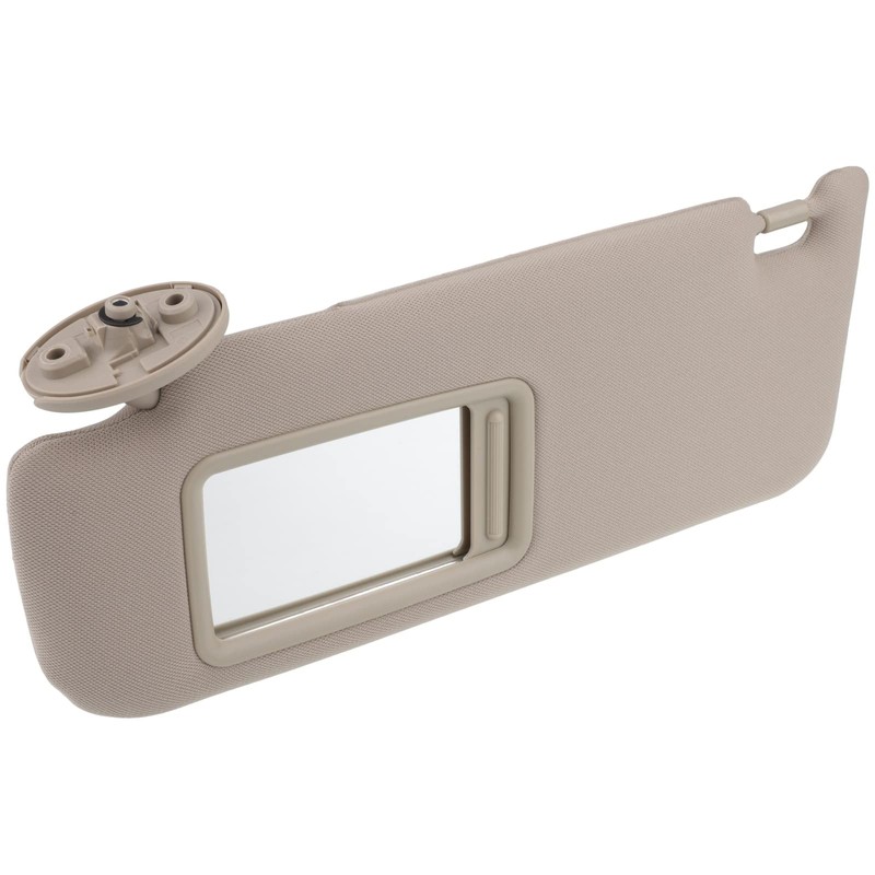 ECCPP 74320-06610-B1 Left Driver Side Sun Visor with Mirror Fit