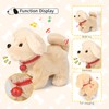 Fegalop Electric Interactive Dog Plush Golden Retriever Toy Puppy Plush